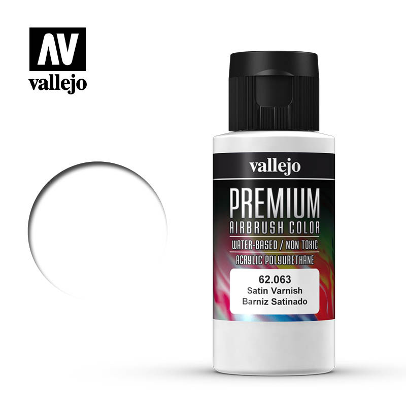 Satin Varnish Premium Vallejo 60ml