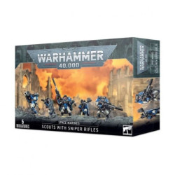 Space Marines Scouts With Sniper Rifles