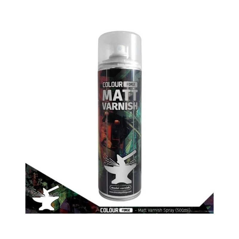 Colour Forge Matt Varnish Spray 500ml