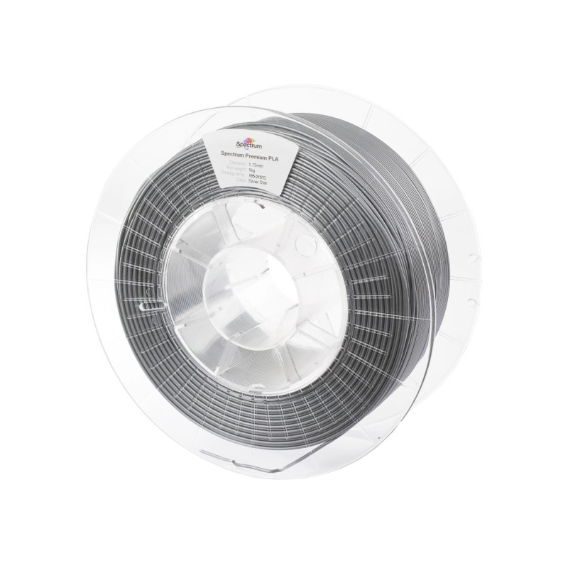 Spectrum Premium PLA 1.75mm SILVER STAR 1kg Filament