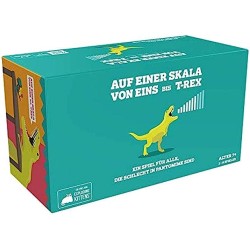 uf einer Skala von Eins bis T-rex