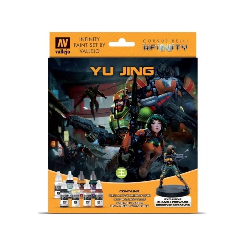 Vallejo Model Color: Infinity Yu Jing Exclusive Miniature Paint Set