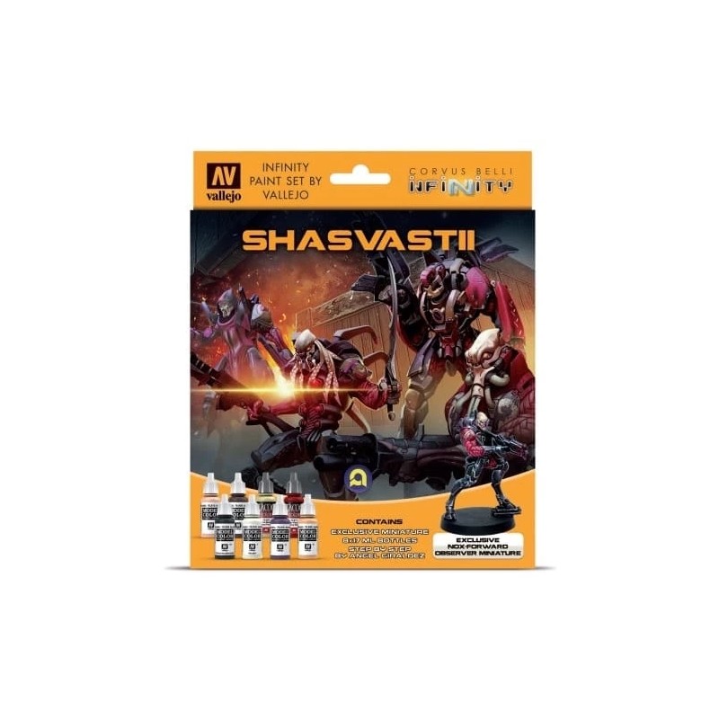 Vallejo Model Color: Infinity Shasvastii Exclusive Miniature Paint Set