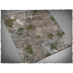 Game mat - Medieval Ruins, 3x3 inches, Malifaux markings