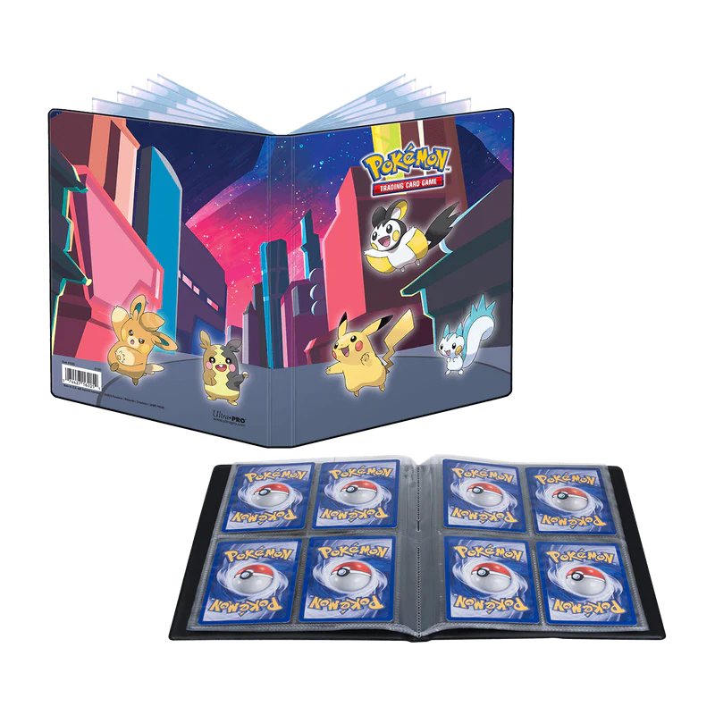 GALLERY SERIES SHIMMERING SKYLINE 4-POCKET PORTFOLIO FOR POKÉMON