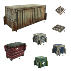 Battle Systems Shipping Container - EN