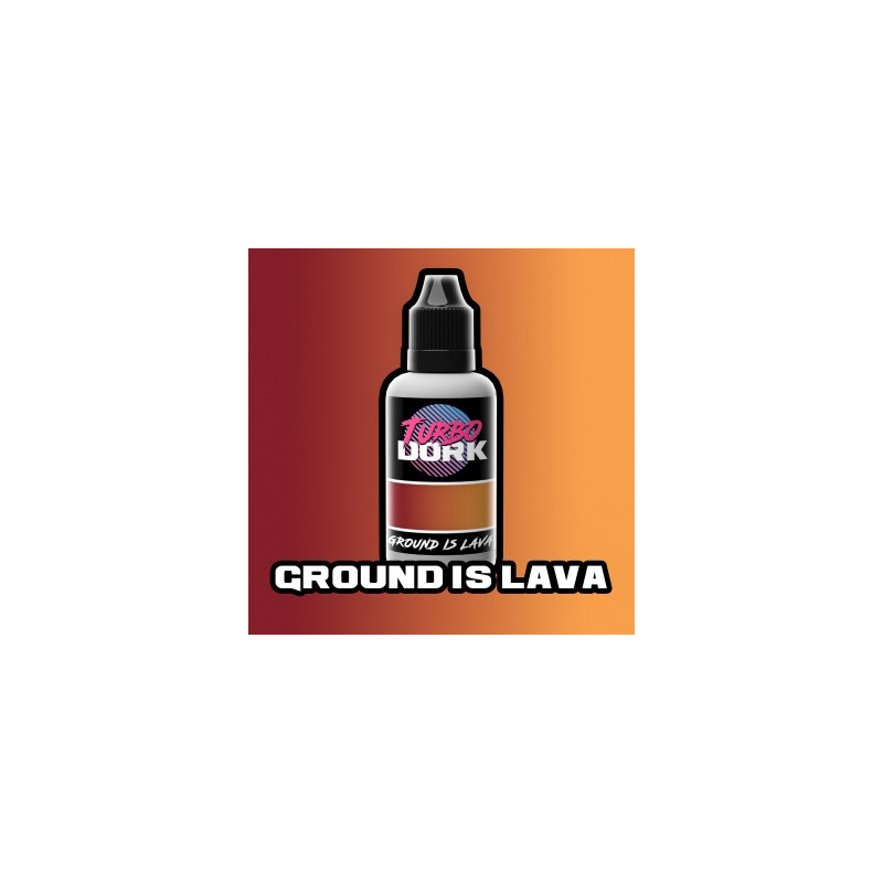 Ground Is Lava Turboshift Acrylic  Paint 20ml