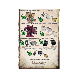 Maladum Dungeons of Enveron Starter Set - Deutsch Kickstarter Edition