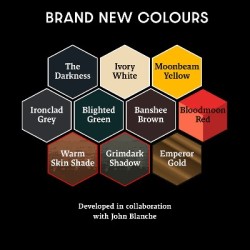 Masterclass: John Blanche Volume 1 Paint Set Grim Dark