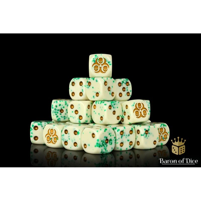 Pestilence Dice 25 Stk / square corner