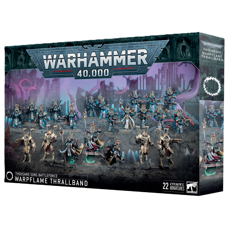 Vorbestellung Thousand Sons: Warpflame Thrallband Battleforce