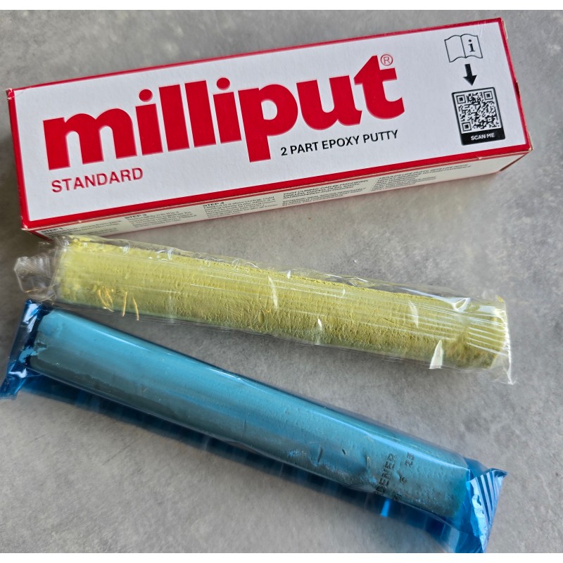 Milliput-Standard-(113,4g) Putty (Greenstuff)