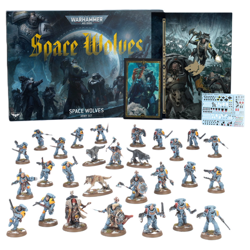 Space-Wolves Armee-Set (deutsch)