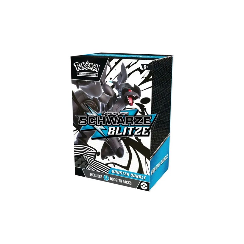 Vorbestellung Pokémon - Karmesin & Purpur 10.5: Booster-Bundle Schwarz