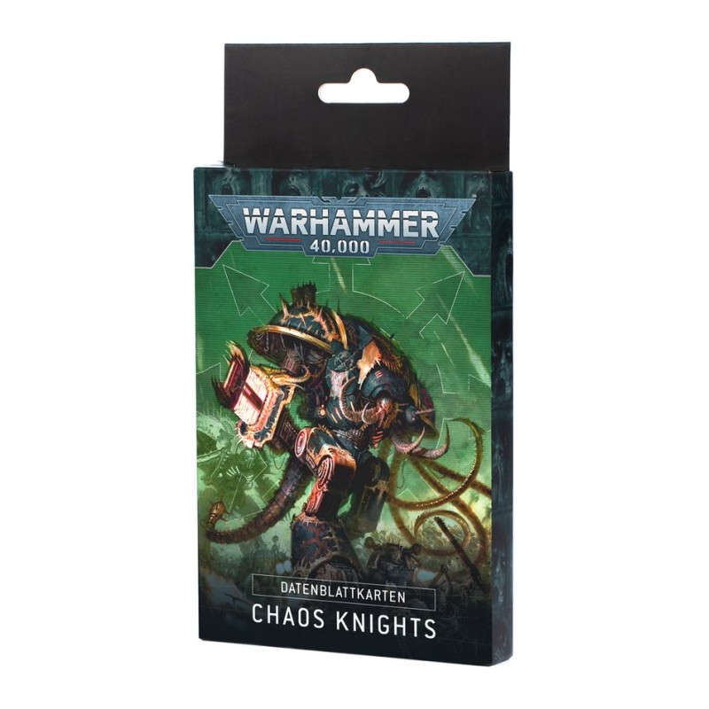 DATENBLATTKARTEN: Chaos Knights (DEU)