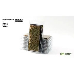 Dry Green Shrubs