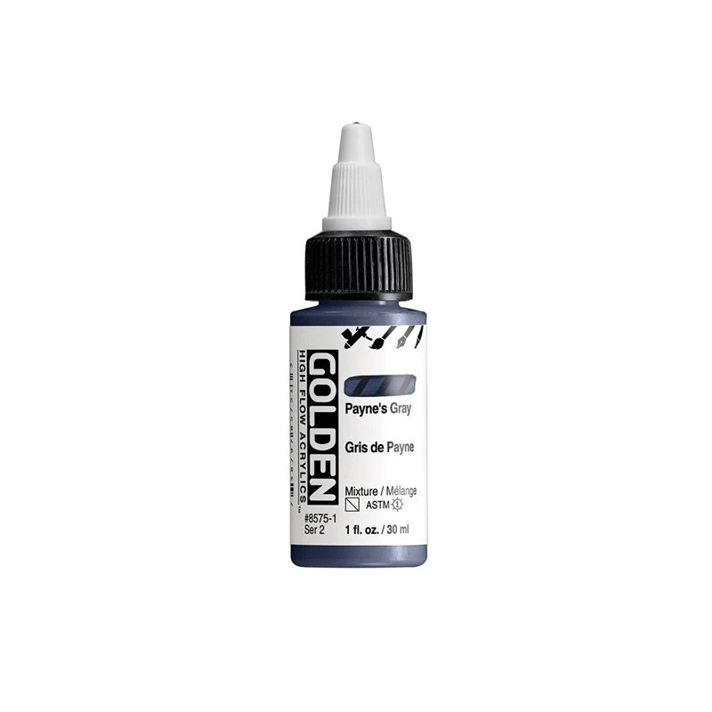 High Flow Acrylfarbe Paynesgrau / Payne's Gray 30 ml