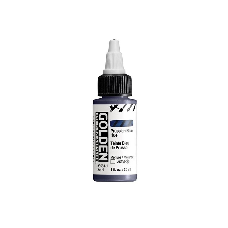 High Flow Acrylfarbe Preussischblau Farbton / Prussian Blue Hue 30 ml