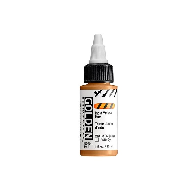 High Flow Acrylfarbe Indian Yellow / indisch Gelb 30 ml