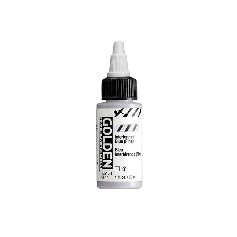 High Flow Acrylfarbe Inference Blue (Fine) / Interferenz Blau (Fein) 30 ml