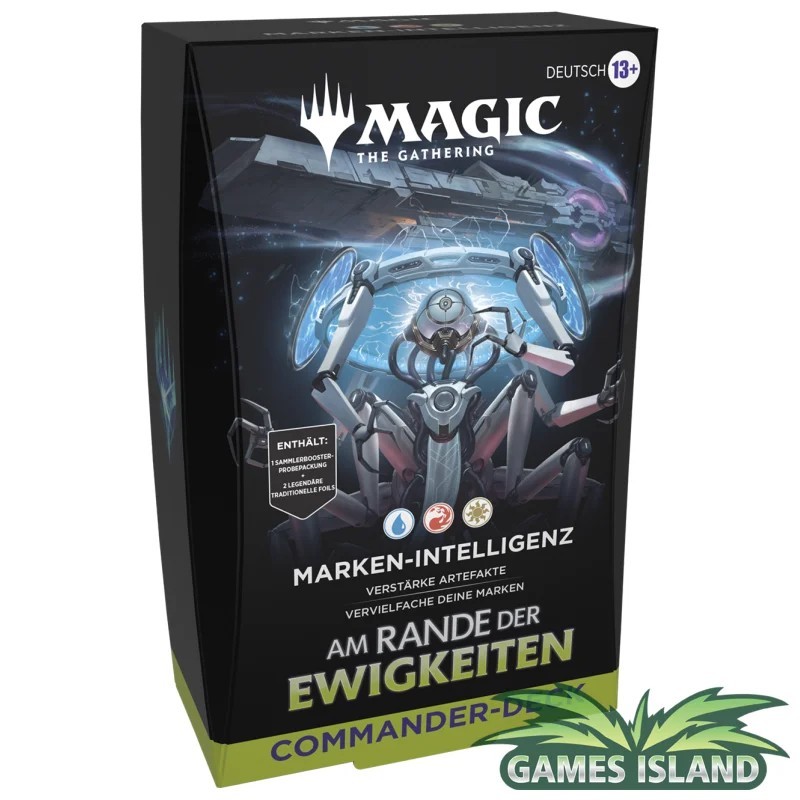 Magic The Gathering Edge of Eternities - Marken-Intelligenz Commander- Deck