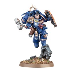 Space Marines Captain mit Sprungmodul und Ehrenschild