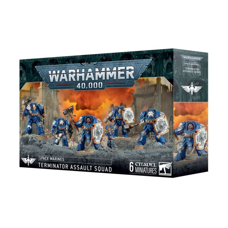 Space Marines Terminatorsturmtrupp / Terminator Assault Squad
