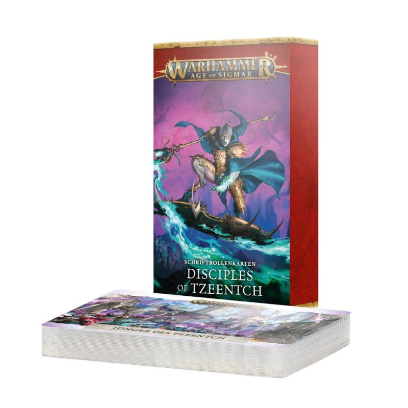 chriftrollenkarten: Disciples of Tzeentch (Englisch)