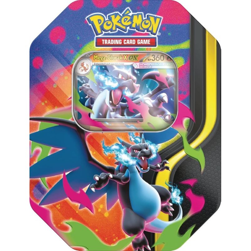 Pokémon Mega Glurak X ex Tin-Box (DE)