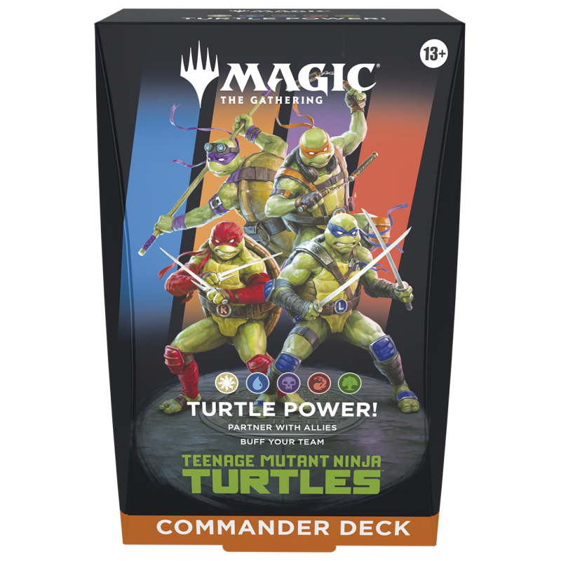 Teenage Mutant Ninja Turtles Commander Deck - Deutsch - Turtle Power!