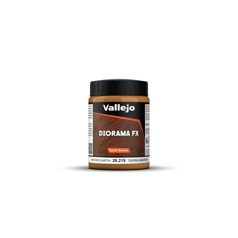 Vallejo Brown Earth - Earth Textures 200 ml