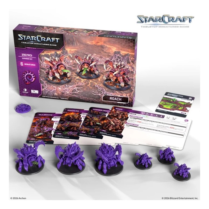 Vorbestellung: STARCRAFT TMG ROACH - ZERG - EXPANSION SET
