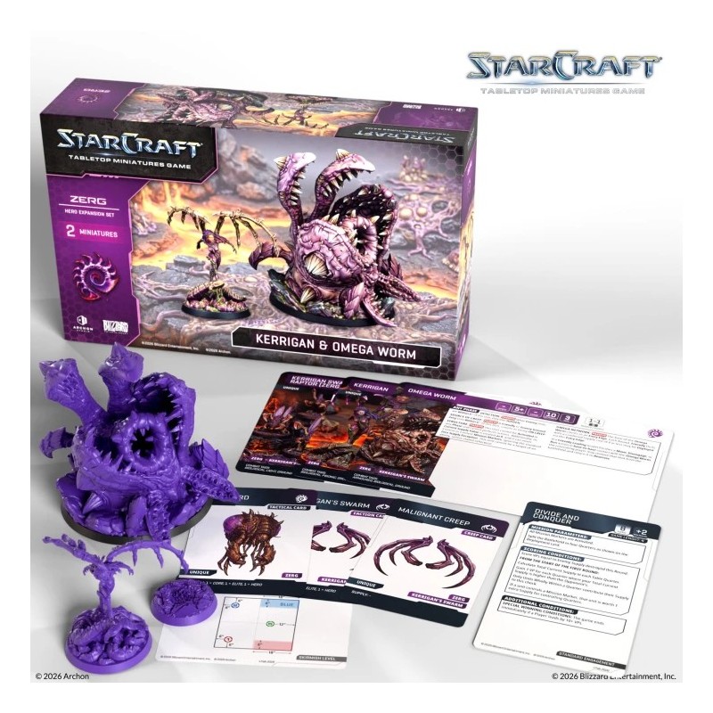 Vorbestellung: StarCraft® Kerrigan & Omega Worm