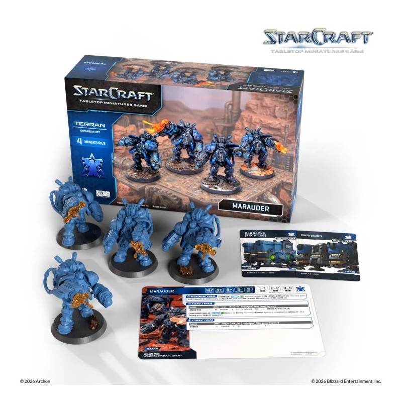 Vorbestellung: STARCRAFT TMG MARAUDER - TERRAN - EXPANSION SET