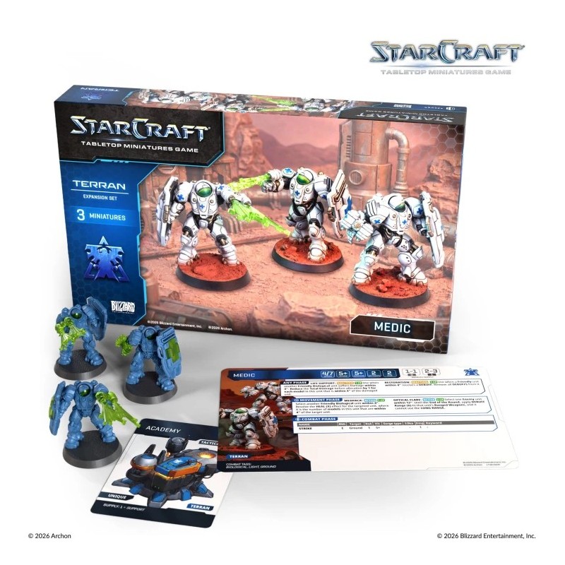 Vorbestellung: STARCRAFT TMG MEDIC - TERRAN - EXPANSION SET