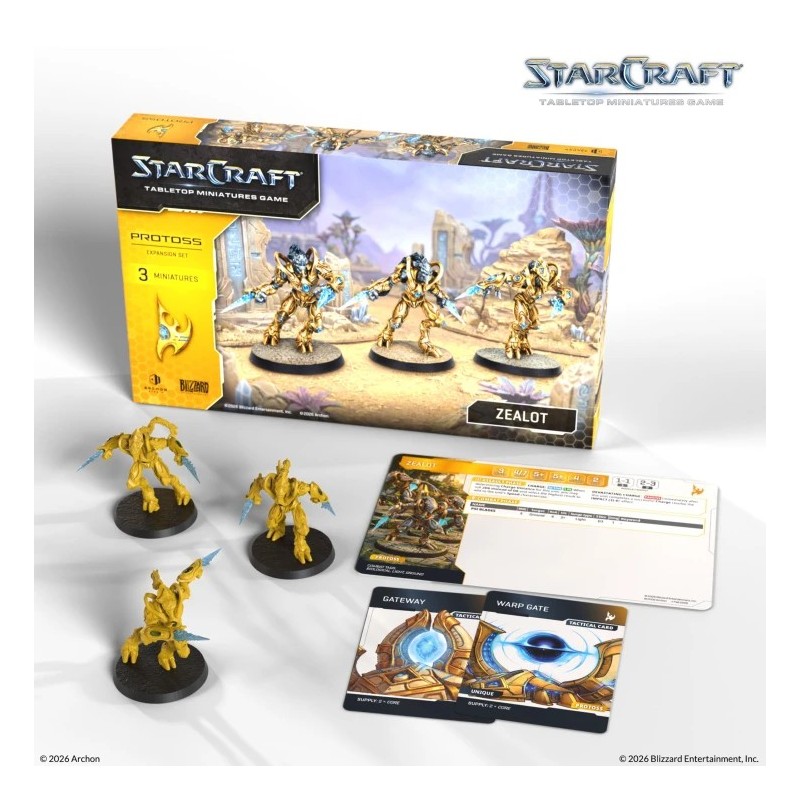 Vorbestellung: STARCRAFT TMG ZEALOT - PROTOSS - EXPANSION SET