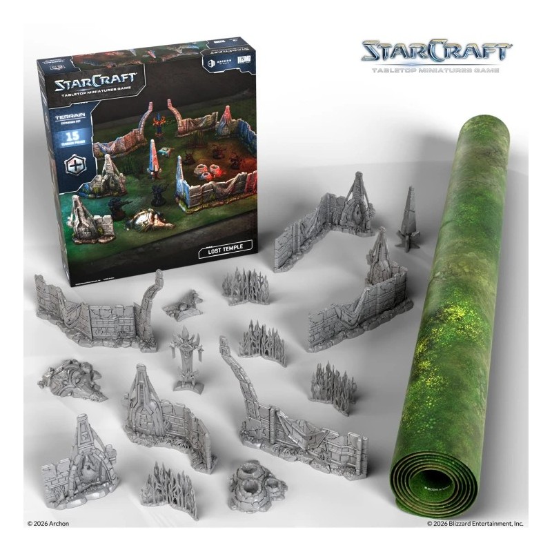Vorbestellung: STARCRAFT TMG LOST TEMPLE - TERRAIN EXPANSION SET