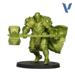 Light Amber Green True Metallic Metal