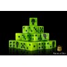 Day of the Dead Dice - Skull / Square corner 25