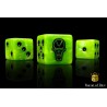 Day of the Dead Dice - Skull / Square corner 25