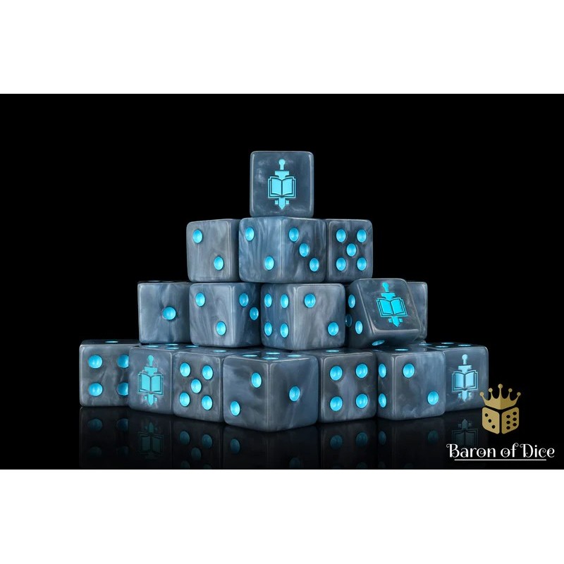 Warrior Knights Dice / square corner 25