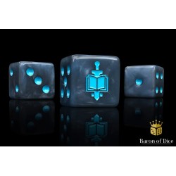Warrior Knights Dice / square corner 25