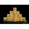 Scanner's 666 - Trench Crusade Compatible Dice Set / square corner 25