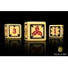 Scanner's 666 - Trench Crusade Compatible Dice Set / square corner 25
