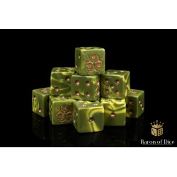 Diseased Dice / square corner 25