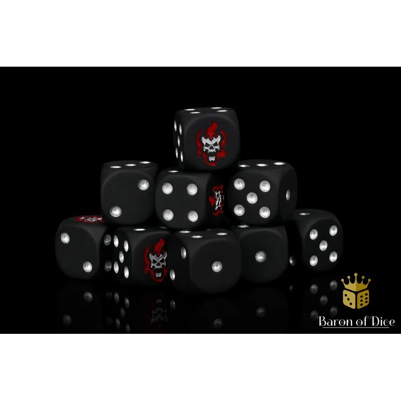 Hell Bearers Dice / round corner 25