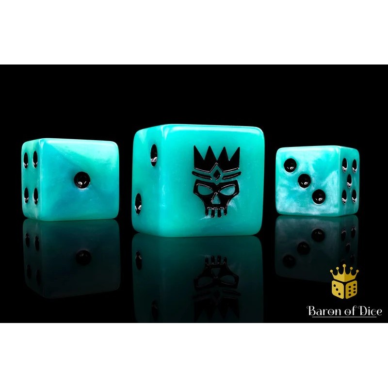 Royal Ghost Dice / square corner 25