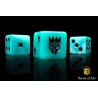 Royal Ghost Dice / square corner 25