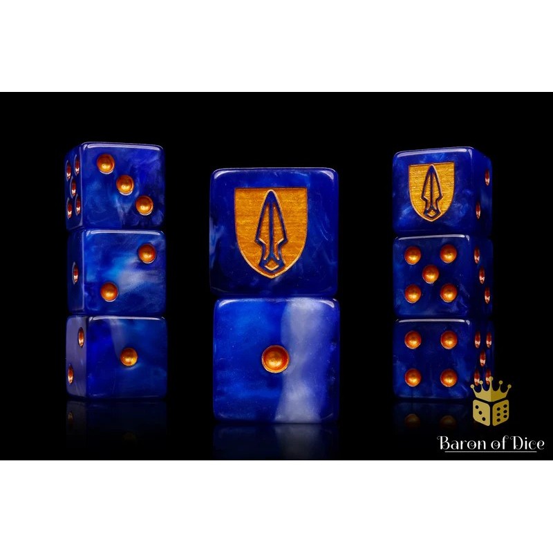 Principality of New Antioch | Official Trench Crusade Dice Set / square corner 8