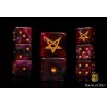 Heretic Legion - Official Trench Crusade Dice Set / square corner 8